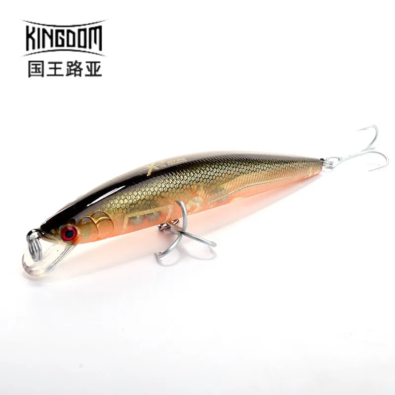 

High quality 140mm/29g minnow fishing lure hard bait fishing tackle plastic for sea water 8 colors Hard fishing bait