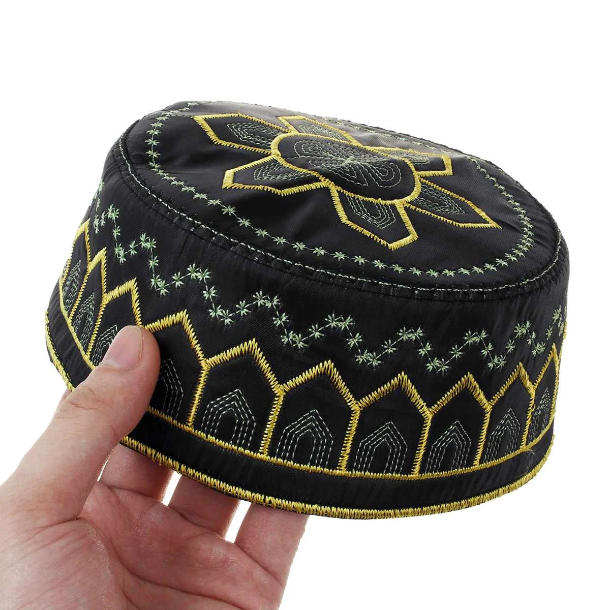 Модная мусульманская шапочка для молитвы, шапка s, индийская шапка Topi Kufi, круглая Кепка, ИД Рамадан, молитва арабским мужчинам, мусульманская, Новое поступление