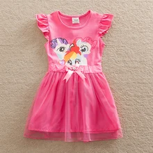 Wholesale Baby girl dress my little pony summer lace child dress girl wear kid clothes children dress baby girl clothes SD669