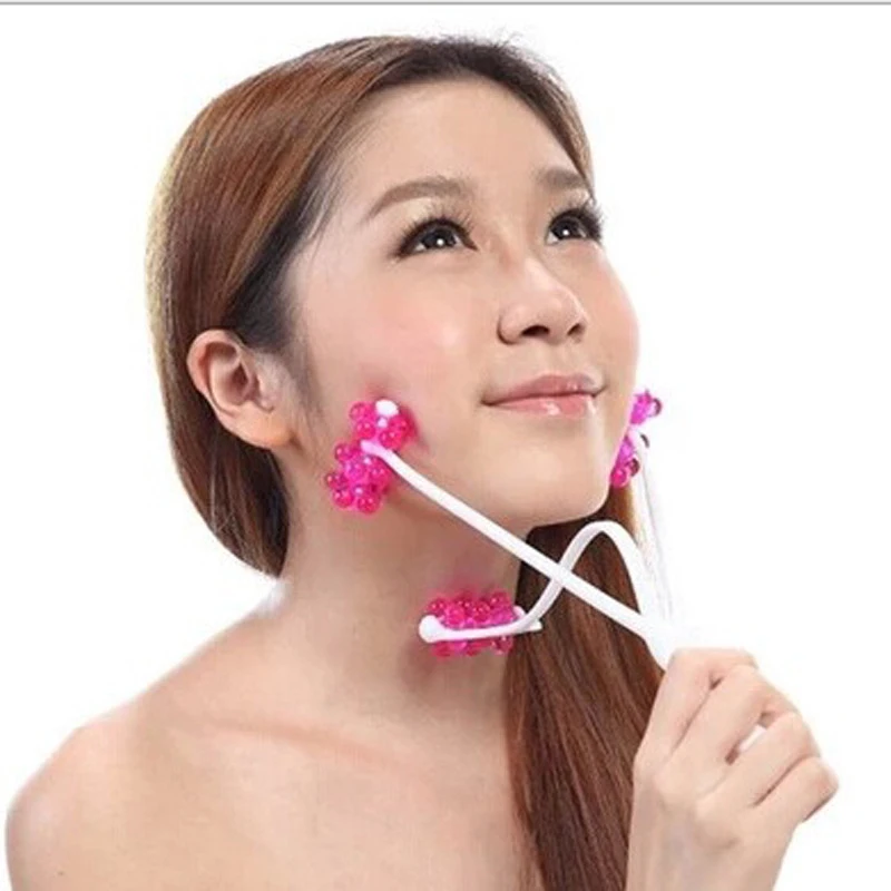 Neck Face Roller Slim Massager Slimming Remove Double Chin Massage Facial Tool Anti Wrinkle Removal Health 2