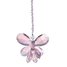 Suncatcher Бабочка Дизайн освещение красивые подвески аксессуары кристаллы для домашнего декора призматические детали люстры