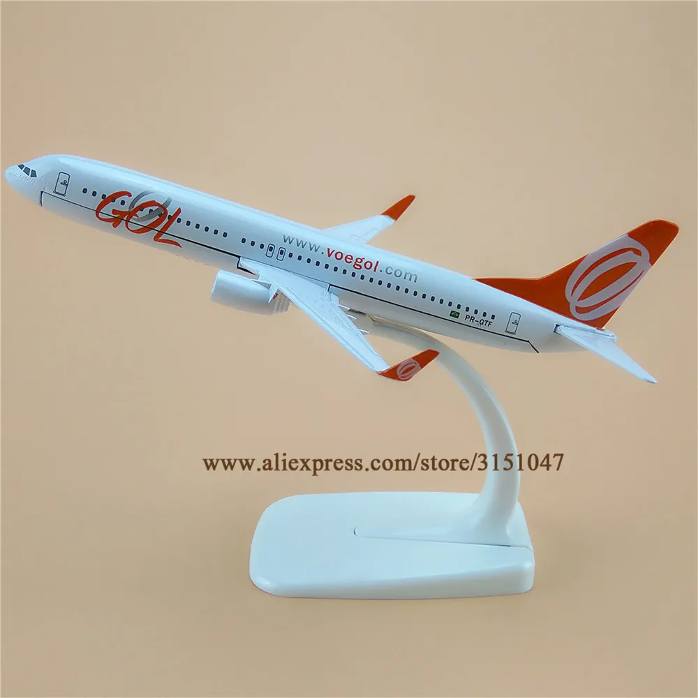 China Postal EMS Boeing 737 Airplane 16cm DieCast Plane Model