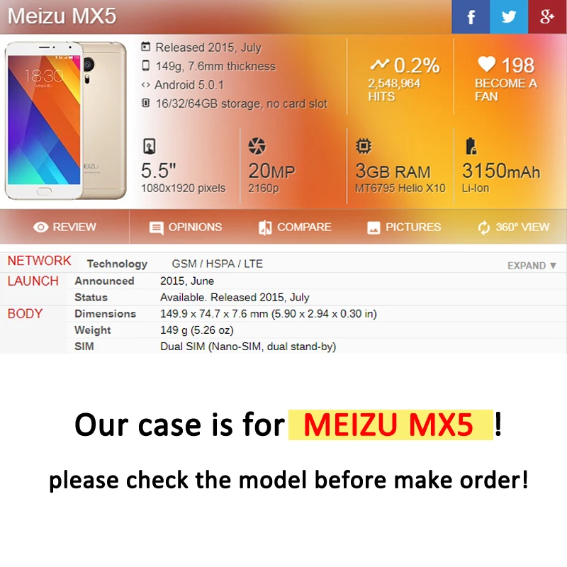 Мягкий силиконовый чехол для Meizu MX5 M575M M575U 5 дюймов задней панели телефона из ТПУ с