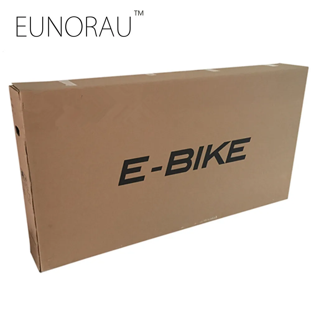 Best EUNORAU 24inch 48V750W Cargo Ebike with Rear Hub motor&500C Colorful Display for family or UberEats delivery/uberEats 16
