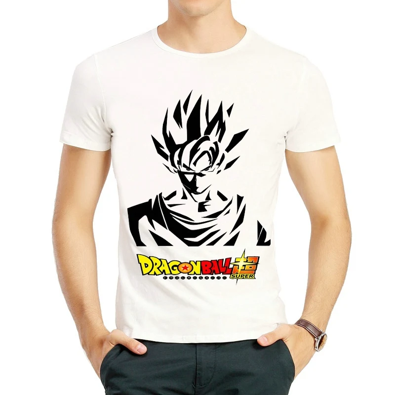 

5XL dragon ball T Shirt Super Saiyan Dragonball Z Son Goku Tshirt Japan Vegeta Anime T-shirt Men Boy Tops Tee Shirt Dropship