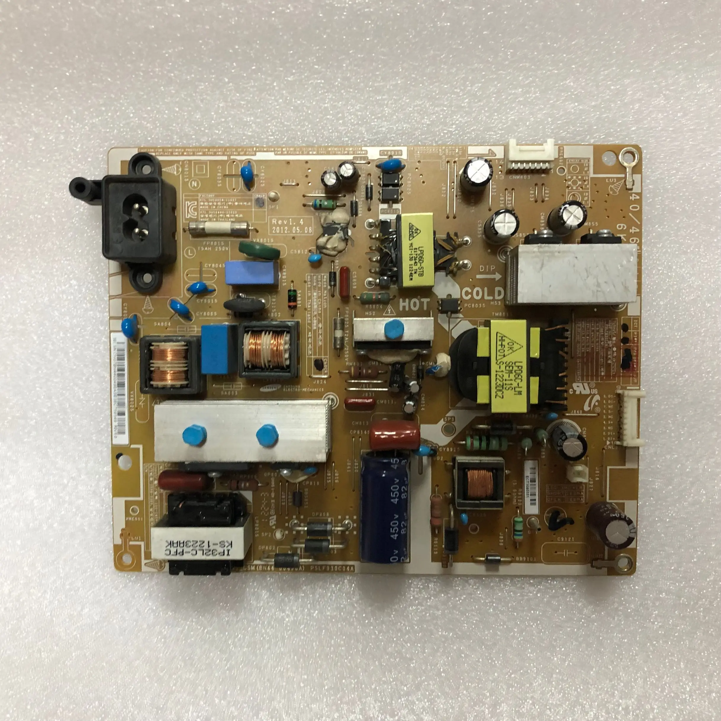 Бесплатная доставка оригинальный 100% тест UA40EH5080R плата питания PD46AV1_CSM BN44 00498D 00498A