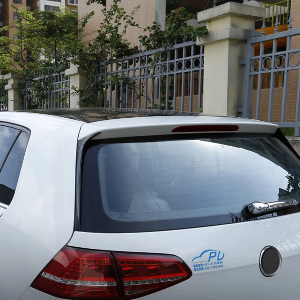 Спойлеры из углеродного волокна для Volkswagen VW Golf 7 MK7 2014 2015 2016 2017 АБС пластик задний