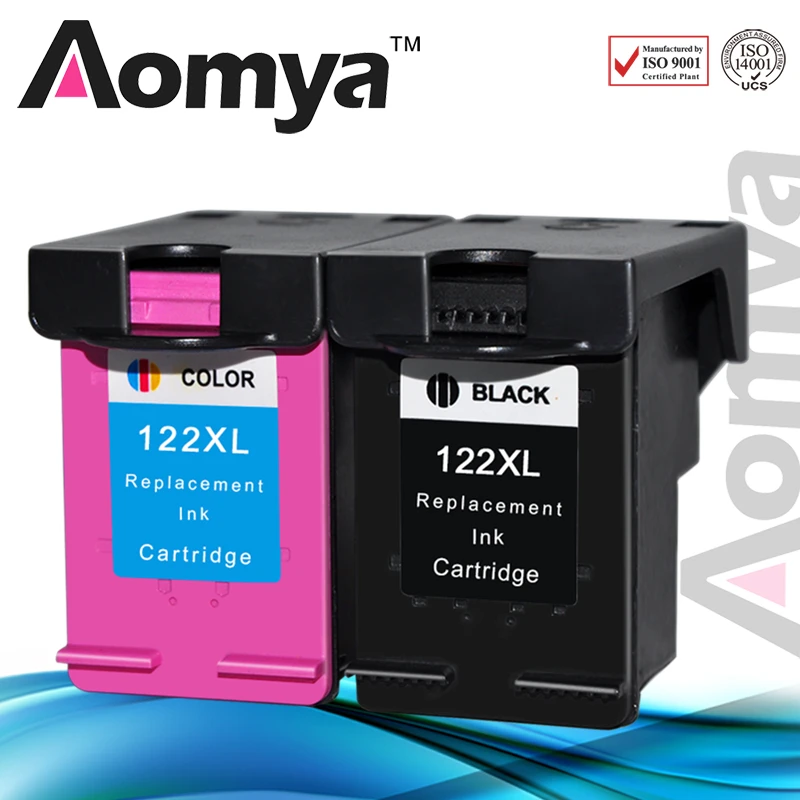 Чернильный картридж Aomya для HP122XL сменный HP122 XL Deskjet 1000 1050 2000 2050s 3000 3050A 3052A 3054 1010 1510