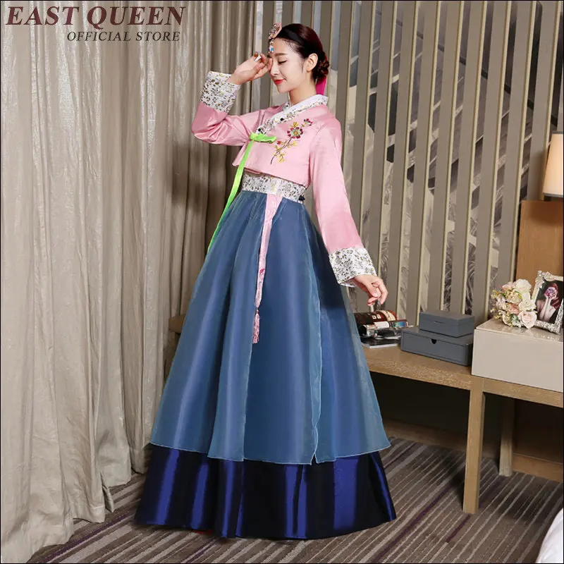 Korean traditional dress hanbok korean traditional hanbok dress korean clothing national costume AA1562z