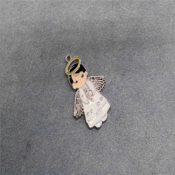 

Catholic Cartoon Angel Medal, Jesus Mini Angel Medal Retail