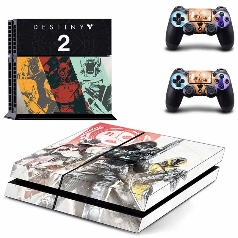 Destiny 2 PS4 полный кожи Стикеры лицевые панели для sony playstation 4 консоли и контроллера - Цвет: GYTM1236