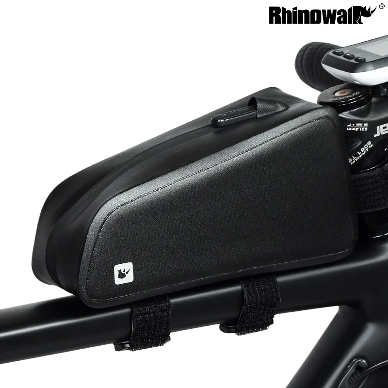 

Rhinowalk 2018 Bicycle Top Tube Bag Cycling Front Beam Mount Pannier Road Bike Frame Tube Storage Pouch Bicicleta Triathlon Bag