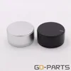 GD-PARTS x 44x22mm de aluminio sólido perilla de potenciómetro para Hifi tocadiscos DAC reproductor de CD 6mm agujero mecanizado CNC de plata negro 1PC ► Foto 2/6