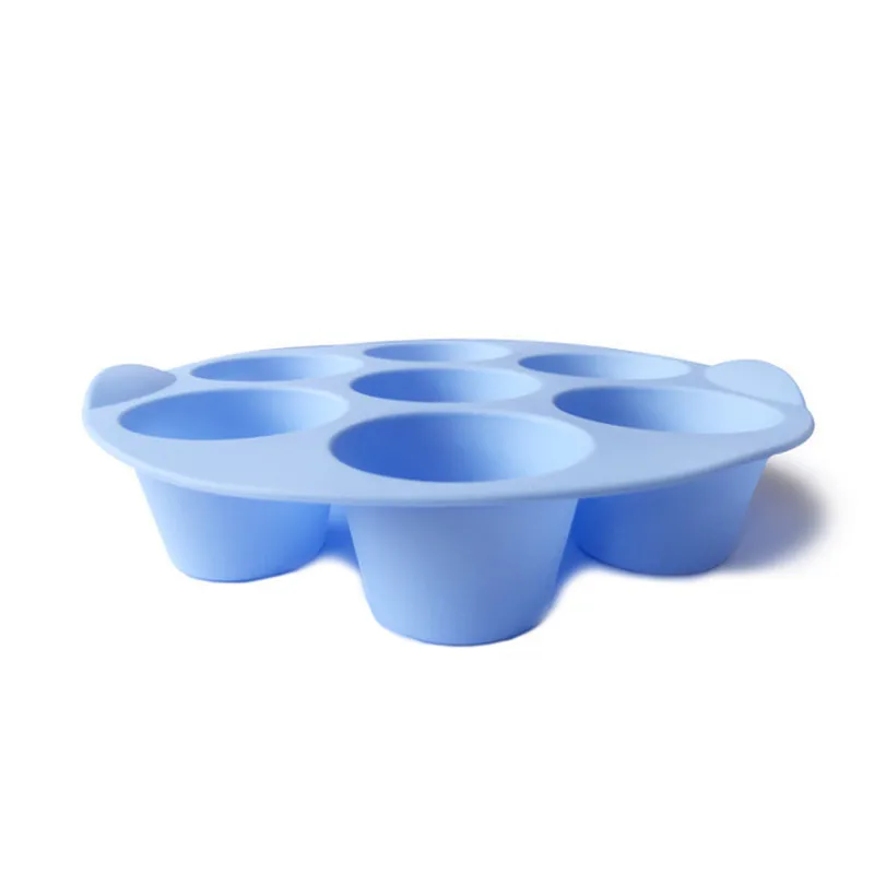 7 отверстий круглая чашка для кекса Силиконовая форма льда сетка желе плесень пудинг мусс плесень кухонные инструменты для выпечки «сделай сам» украшение торта