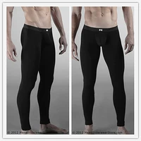 Men Cotton Long Johns Men's Bodysuit Warm Pants Male Girdle Loungewear Man Compression pants 2