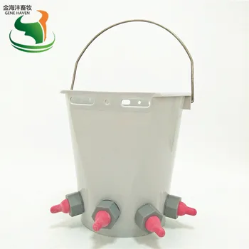 

8L Lamb feeding milk bucket with 4 nipples