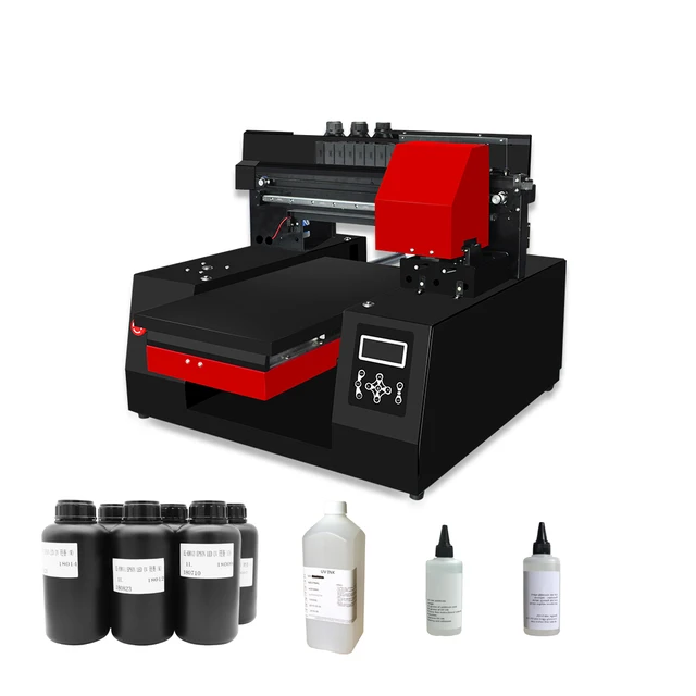Special Price Automatic A3 UV Printer 3060 Inkjet Printer with UV Ink Set UV Flatbed Printers for Bottle, Phone Case, Acylic, Leather, TPU Special Price Automatic A3 UV Printer 3060 Inkjet Printer with UV Ink Set UV Flatbed Printers for Bottle, Phone Case, Acylic, Leather, TPU