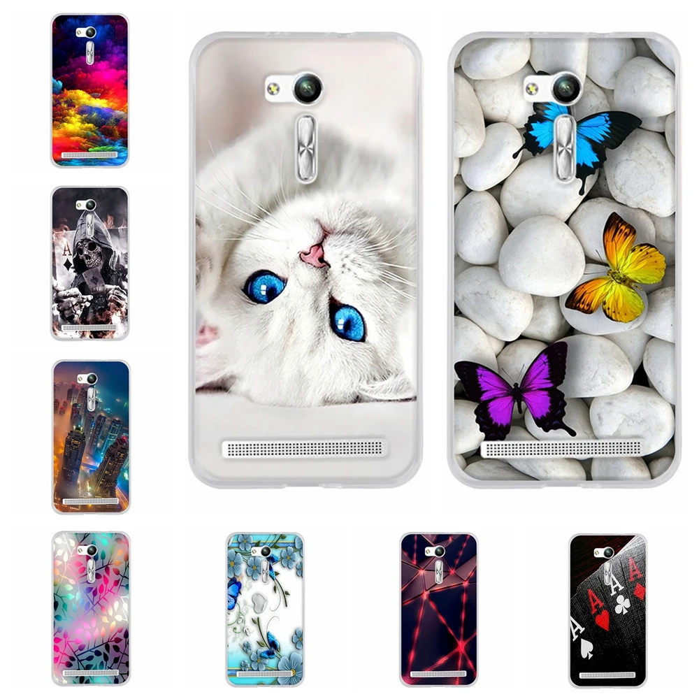 

For Asus Zenfone Go ZB552KL Soft TPU Slim Back Cover For Asus Zenfone Go ZB552KL Cose Phone Bag Ultra thin Silicone Cases Shells
