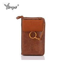 

Women's mobile phone bag simple mini shoulder messenger crossbody bags vintage casual small wallet chain decorative coin purses
