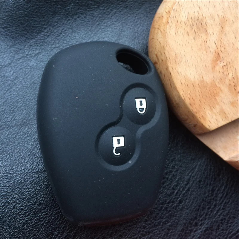Силиконовый для ключа автомобиля крышка для Renault Clio Scenic Megane Duster Captur чехол для ключей