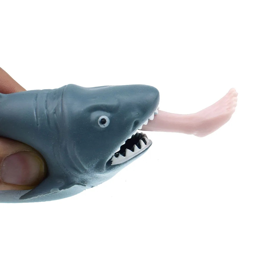 

New 12Cm Cute Anti Stress Antistress Squishy Squishi Funny Toy Shark Squeeze Stress Decompression Toys Squeeze Toy