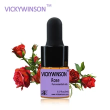 VICKYWINSON розовое эфирное масло 5 мл натуральное эфирное масло s увлажняющий отбеливающий чистый WD26