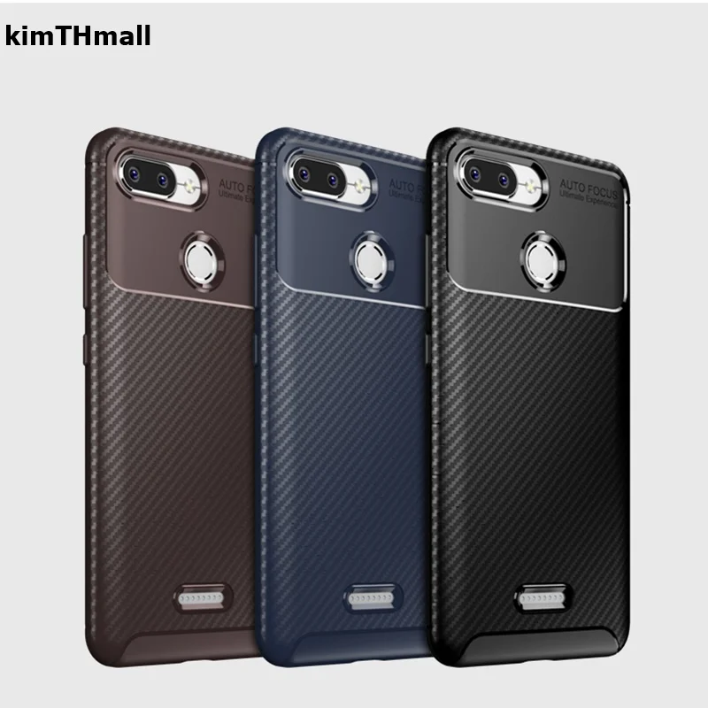 Чехол для Xiaomi Redmi 6 задняя крышка 6a роскошный резиновый мягкий силиконовый чехол