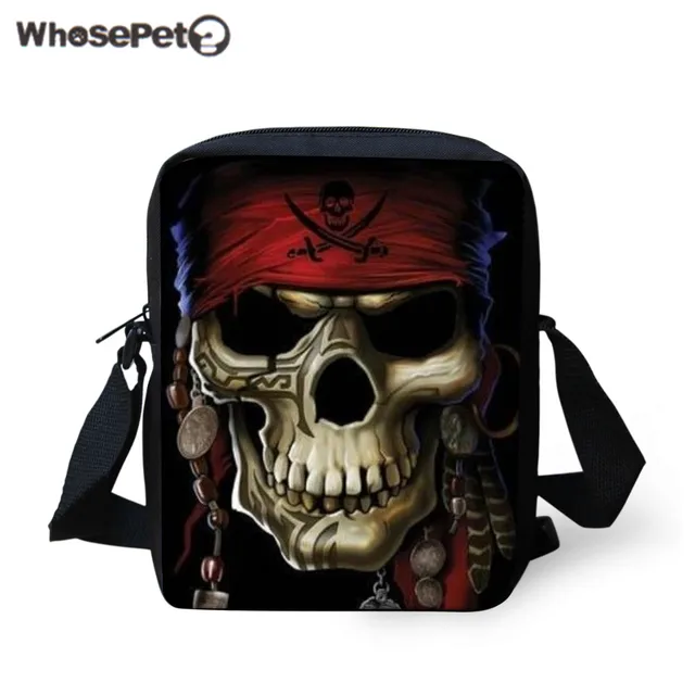 Whosepet 18 Patterns Boys Messenger Bags 3dexquisite Skeleton Whosepet 18 Patterns Boys Messenger Bags 3dexquisite Skeleton Printing Flap Shoulder Bag For Kids Fashion Casual