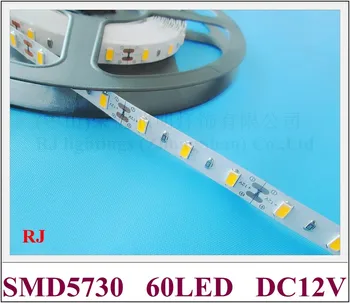 

non-waterproof IP20 SMD 5730 LED strip light flexible strip soft strip DC12V SMD5730 60led/M 10M/roll CE ROHS 100M/lot
