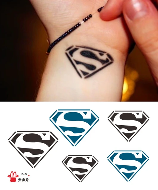 How to Draw Tribal Superman Logo Tattoo - YouTube