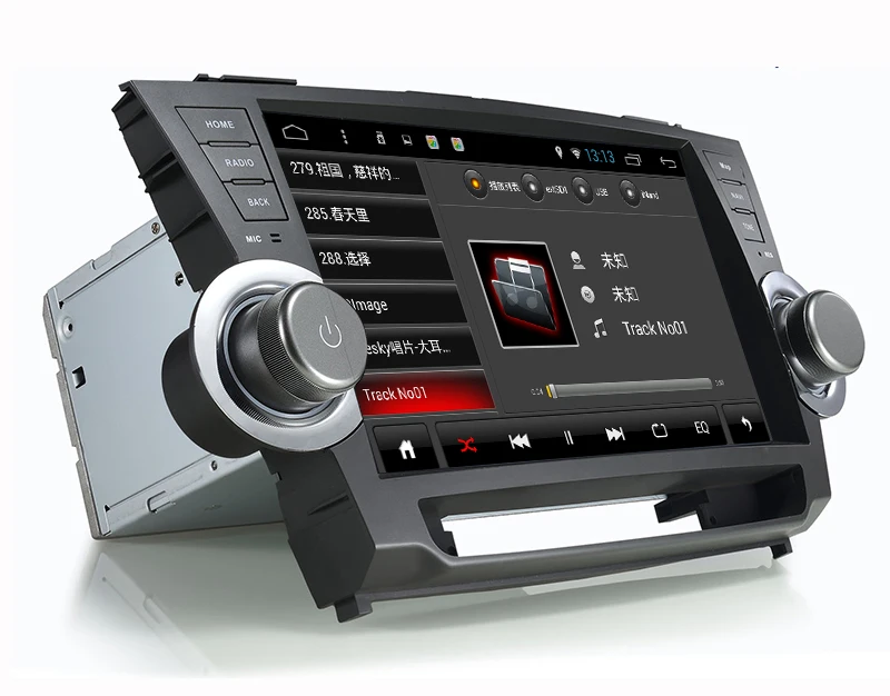Sale Android 5.1 System 10.1 inch Screen Auto radio car dvd Player gps navigation System Autoradio for Toyota Highlander 2012-2014 3