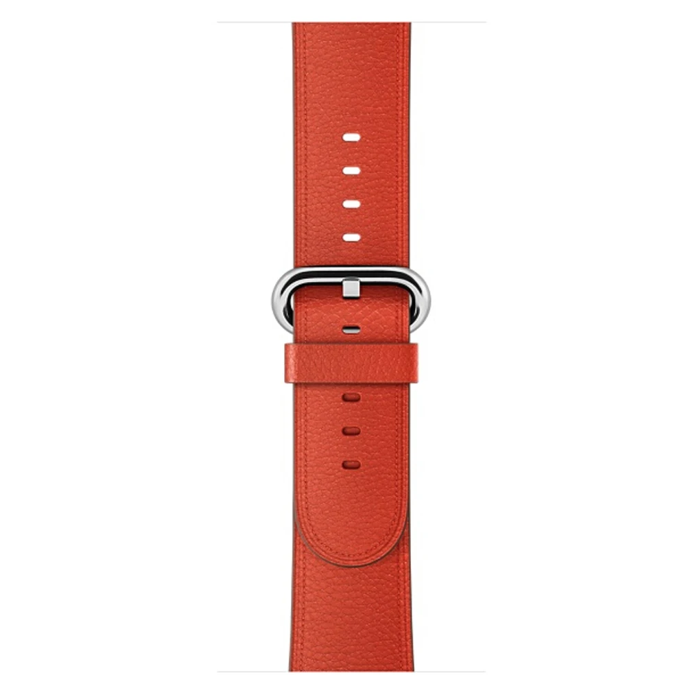 Спортивный кожаный ремешок для наручных часов Apple Watch, версии 3, 2, 1 42 мм, 38 мм, спортивный браслет, пряжка, ремешок на запястье для наручных часов для Для мужчин женщина