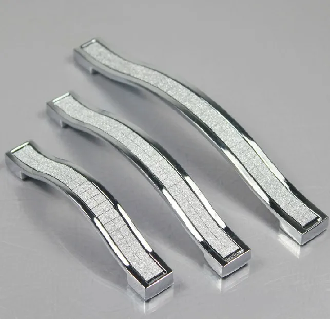 ( C.C.96mm Length 110mm) 20Pcs Crystal Handles Kitchen Knobs