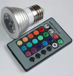 5 Вт RGB лампы 16type цвета GU10 AC95-265V светодиодные фары лампа с пультом ДУ