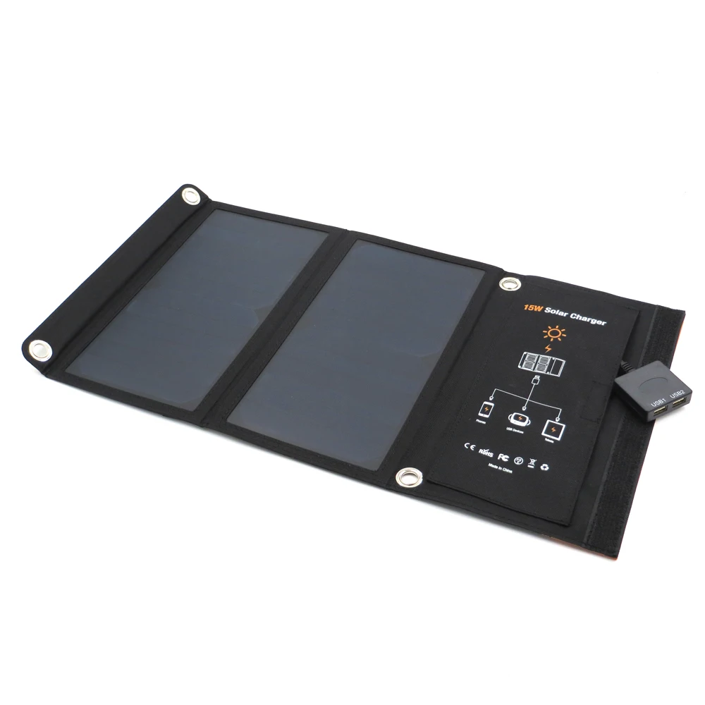 

7W 11W 15W 21W Solar Charger with Usb Port Solar Battery Solar Panel Charge Power for powerbank Mobile Phones 5V USB Portable