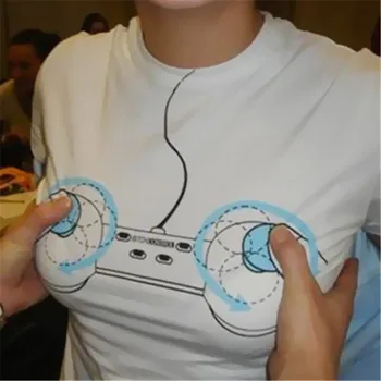 

FIXSYS New Arrived White Punk Women T-shirt Funny Graphic Printed Short Sleeve Tops Tees T Shirt for Girls Loose Shirts