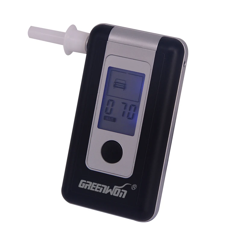 Greenwon portable digital display semi breath alcohol tester