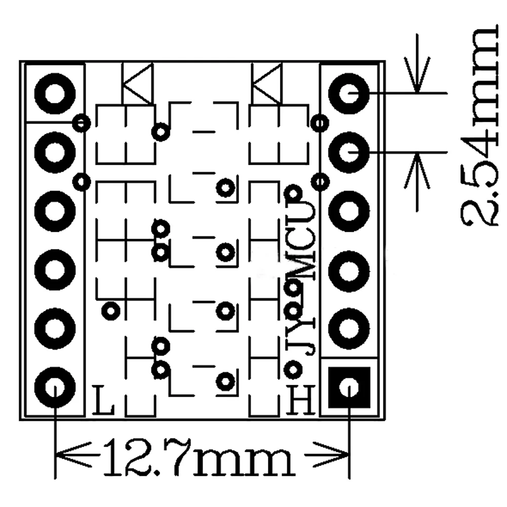 10X 3,3 V-5 V 4 канала материнскую плату преобразователь уровня ttl двунаправленный переключатель модуль