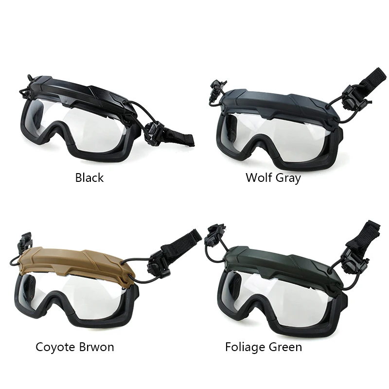 

TMC SF QD Goggle Anti Fog Dust Protection ANSI Z87.1 for OC Style Tactical Helmet Airsoft Combat Equipment