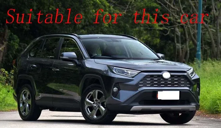 Для TOYOTA Rav4 (XA50) 2019 2020 ABS Хром задние ворота двери логотип детали литья Безель