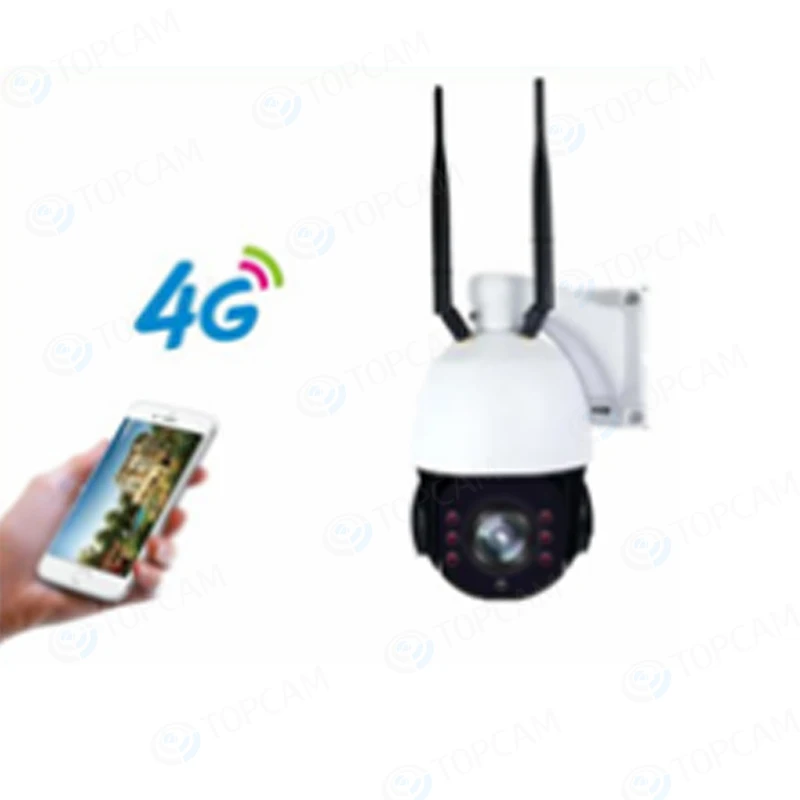 Industrial 4G remote monitoring Network Camera 2.0 Megapixel 1080P IP ...