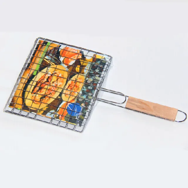 Barbecue Tools Essential Fish Burger Net Portable Clip Grilled Barbecue Tools Essential Fish Burger Net Portable Clip Grilled