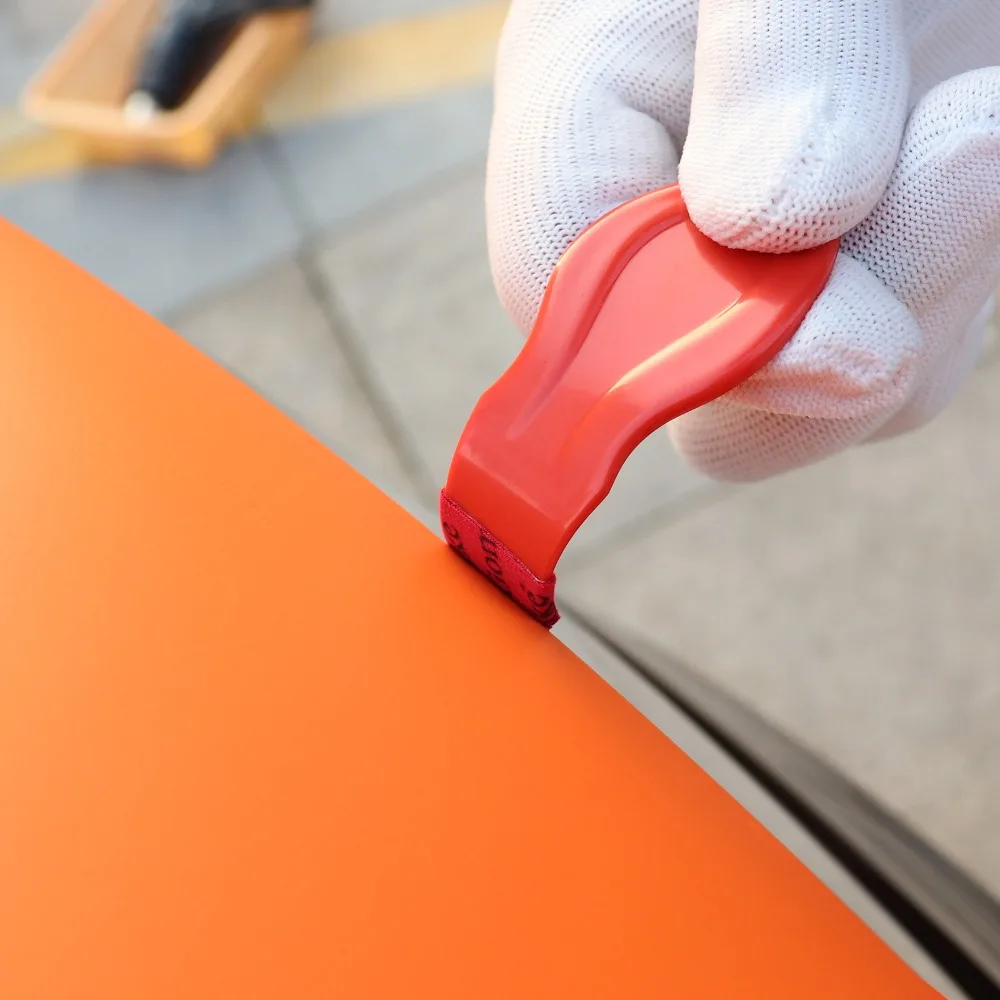 

EHDIS Car Corner Curve Stick Microfiber Felt Squeegee Vinyl Film Wrapping Scraper Auto Car Stickers and Decals Wrap Styling Tool
