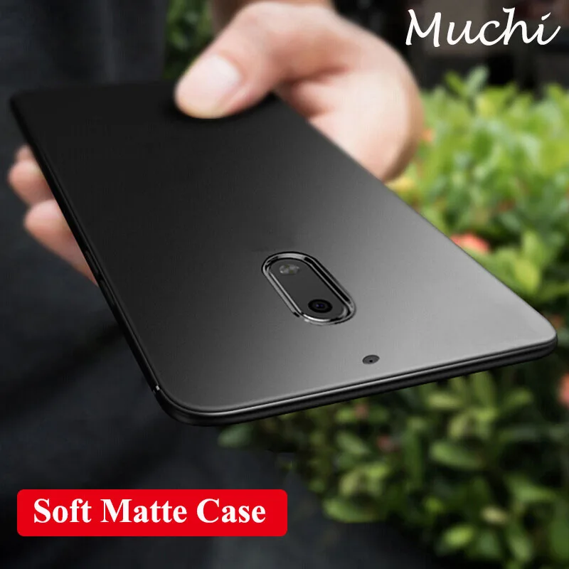 Чехол MUCHI для Nokia 8 Тонкая Матовая Мягкая силиконовая задняя крышка чехлы