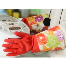 Increasing household gloves Kitchen Gloves for Washing Cleaning 11 42cm free shipping