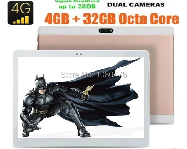 10 inch 3G 4G tablet Octa core 1920 1200 IPS HD 8 0MP 4GB RAM 32GB