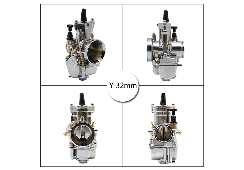 Alconstar 28 30 32 34 мм OKO PWK карбюратор для мотоцикла Carburador с мощной струей подходит для гоночного двигателя 4 т двигатель ATV велосипед