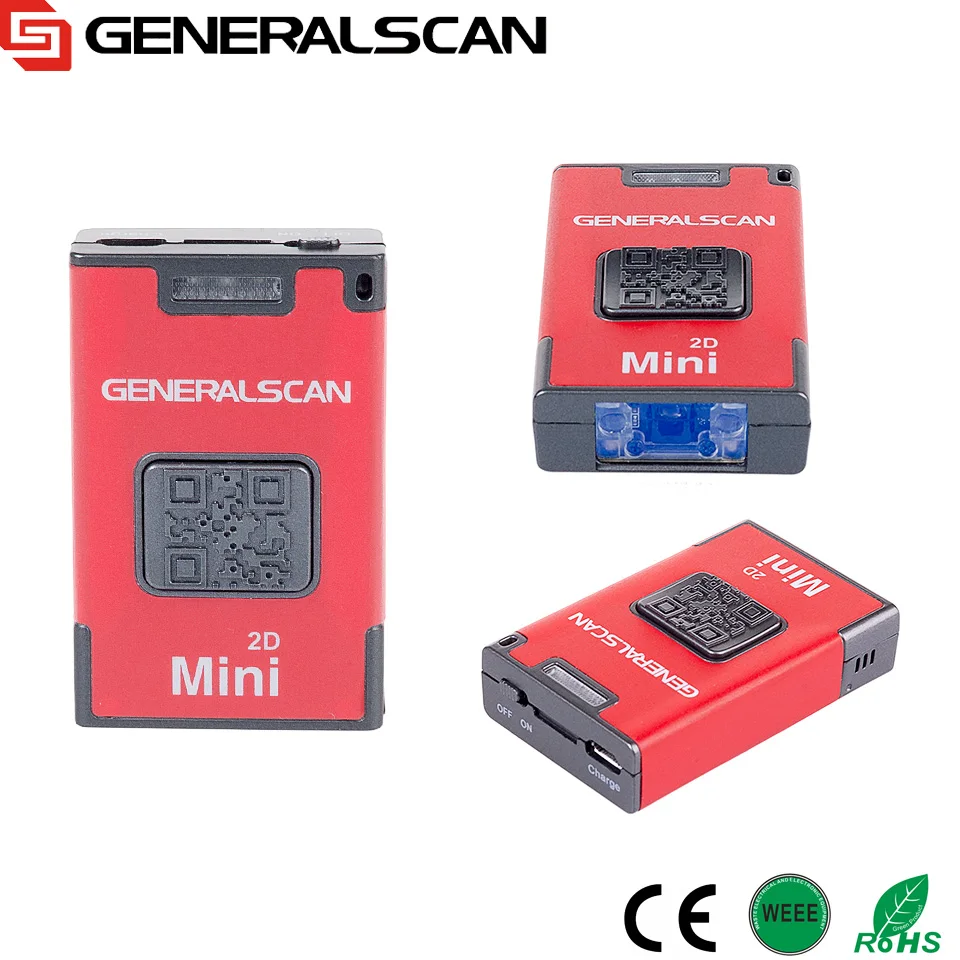 حار بيع generalscan gs bluetoothandroid M500BT البسيطة 2d الباركود ماسحة