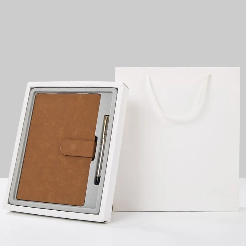

Business Notebook with Thickened Diary A5 Creative Gift Box Set Teacher's Day Gift Notebook