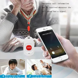 Interrupteur d'alarme d'urgence sans fil 